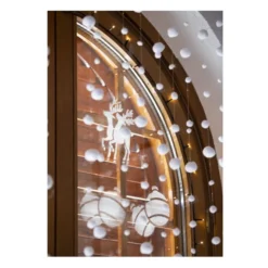 Türvorhang - Schneebälle - Ca. 90 X 200 Cm -Geschäft Mit Allgemeiner Auswahl 105275 2