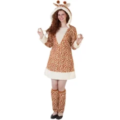 Kostüm - Giraffe - Für Erwachsene - 2-teilig - Verschiedene Größen