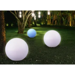 LED-Solarkugel - Ø = Ca. 30 Cm -Geschäft Mit Allgemeiner Auswahl 216584 7 neu