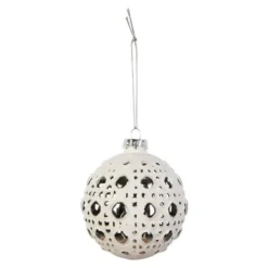 Christbaumkugel - Aus Glas - Ø = Ca. 8 Cm - 1 Stück -Geschäft Mit Allgemeiner Auswahl 219635 4