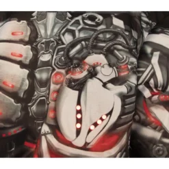 Kostüm - Skelett-Cyborg - Für Kinder - 2-teilig - Verschiedene Größen -Geschäft Mit Allgemeiner Auswahl 219970 219972 3