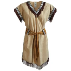 Kostüm - Amerikanische Ureinwohnerin Heller Stern - Für Erwachsene - Verschiedene Größen -Geschäft Mit Allgemeiner Auswahl 222851 222854 2