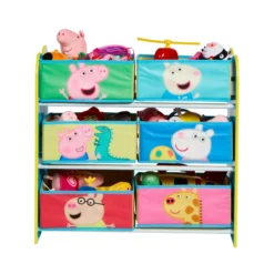 Peppa Wutz - Regal Mit 6 Boxen -Geschäft Mit Allgemeiner Auswahl 229602 5013138672624 pep regalpeppapig 3