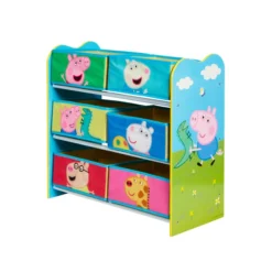 Peppa Wutz - Regal Mit 6 Boxen