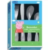 Peppa Wutz - Edelstahl Besteckset - 4 Teile