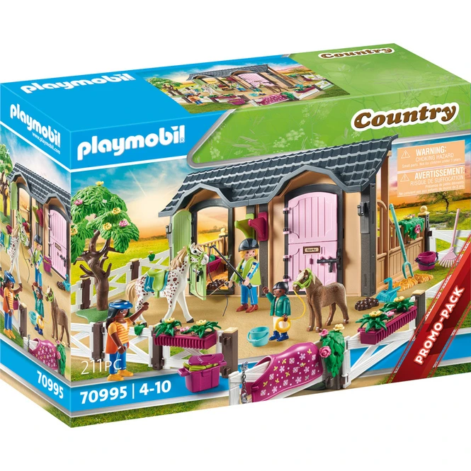 Playmobil® 70995 - Reitunterricht Mit Pferdeboxen - Playmobil® Country 1 Playmobil® 70995 - Reitunterricht Mit Pferdeboxen - Playmobil® Country