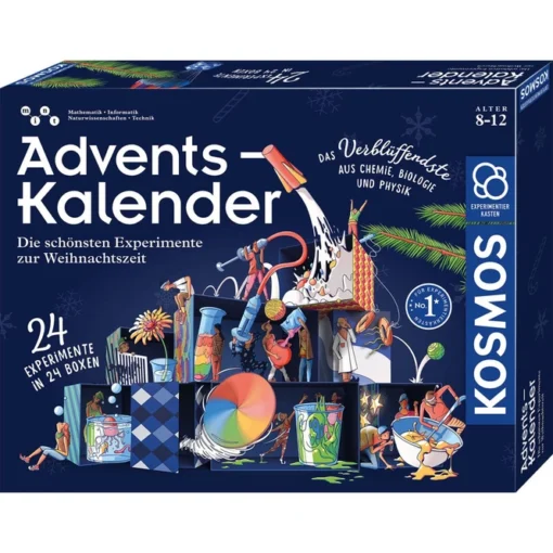 Kosmos Adventskalender - Die Schönsten Experimente Zur Weihnachtszeit - 2022 -Geschäft Mit Allgemeiner Auswahl 239169 4002051661007 adventskalender expermente 2022