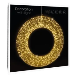 960er LED-Kranz - Ø = Ca. 38 Cm