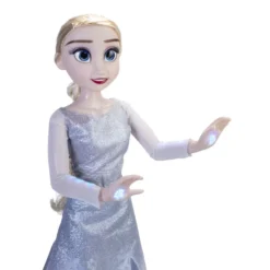 JAKKS PACIFIC Die Eiskönigin 2 - Spielpuppe Elsa - 80 Cm Groß - Mit Funktion -Geschäft Mit Allgemeiner Auswahl 242727 192995214965 jakks puppe elsa gross 03