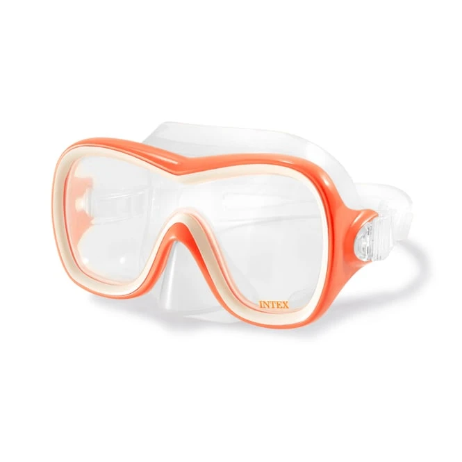 Intex Tauchermaske - Wave Rider - 1 Stück, Orange Oder Türkis 1 Intex Tauchermaske - Wave Rider - 1 Stück, Orange Oder Türkis