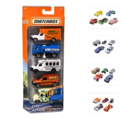 MATTEL Matchbox - Geschenkset - 5er Set - 1 Stück -Geschäft Mit Allgemeiner Auswahl 82716 titel