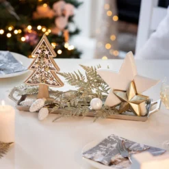 3 Dekohänger - Tannenzapfen - Aus Glas - 1 Set -Geschäft Mit Allgemeiner Auswahl alles5571